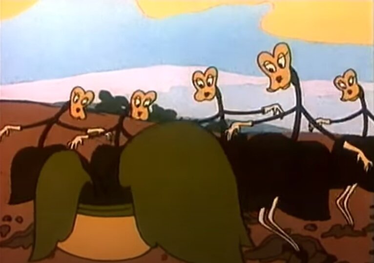 это сурепки обвивают свёклу