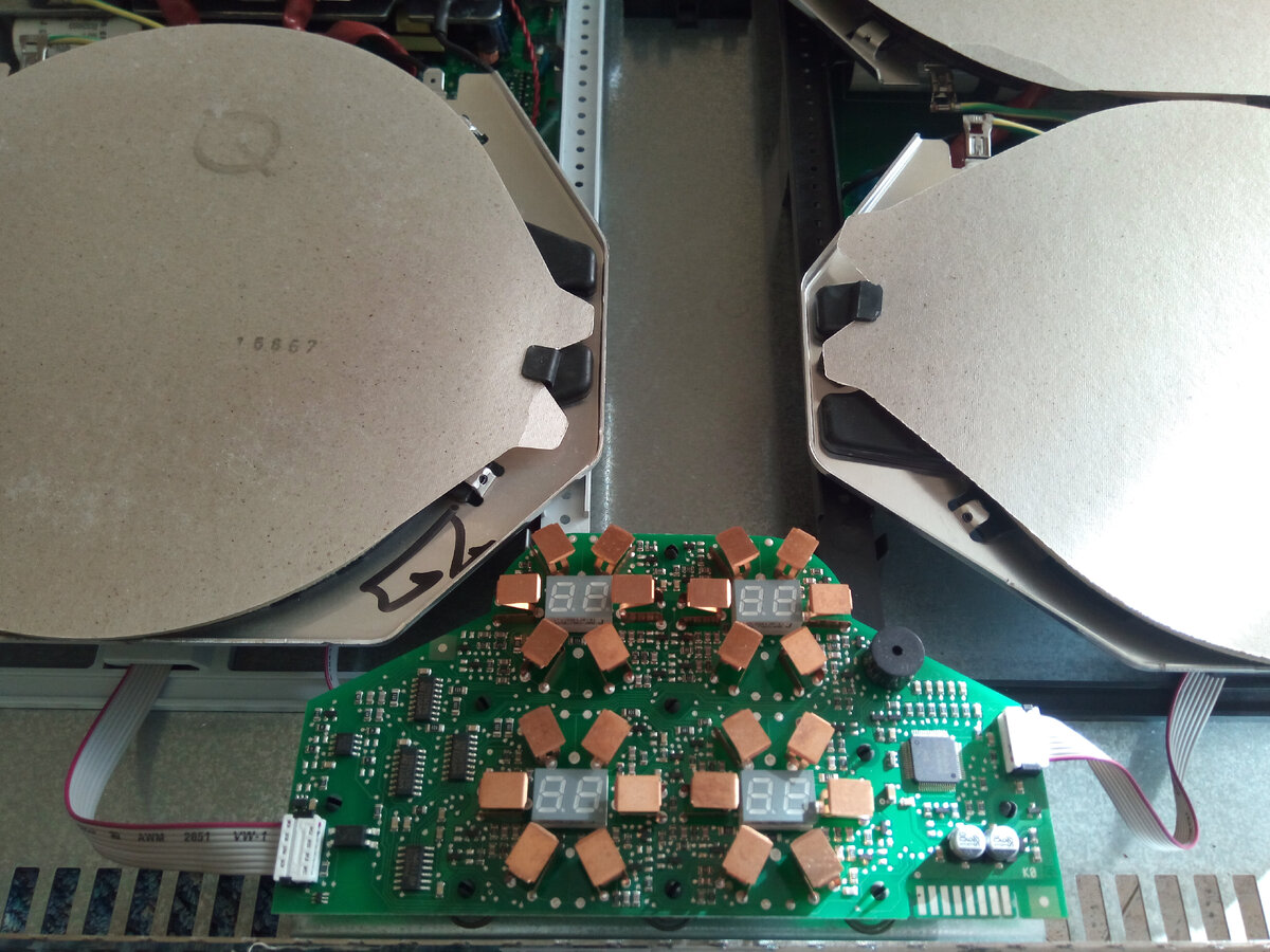 Попала вода на сенсоры варочной панели Smeg