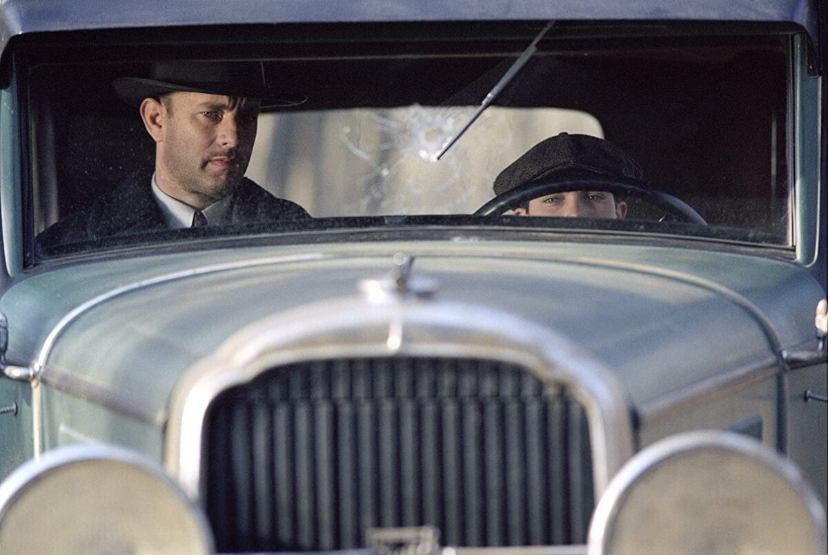 Том Хэнкс и будущий сидабовский Супермен за рулем. Фото с IMDB