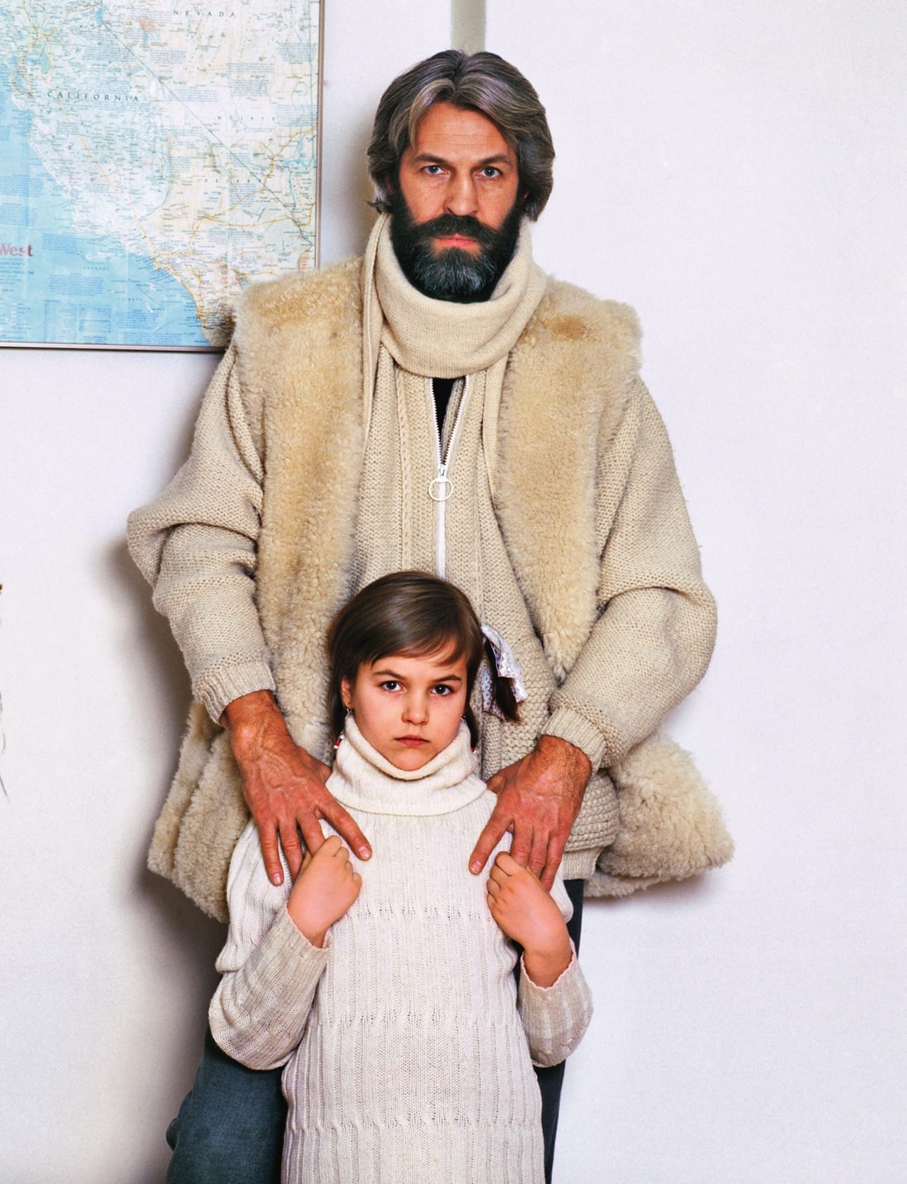 Борис Хмельницкий с дочкой