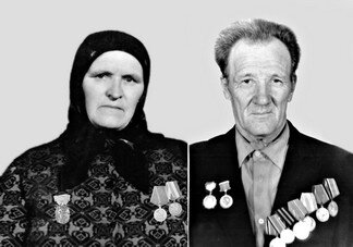 Бабушка с дедушкой