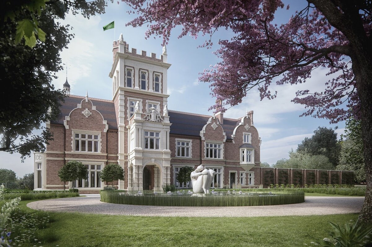 Дом миллиардера М. Фридмана в Лондоне. Фото из открытого источника..