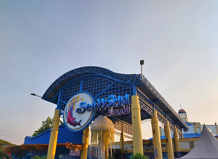 Вход в Sea World Ancol