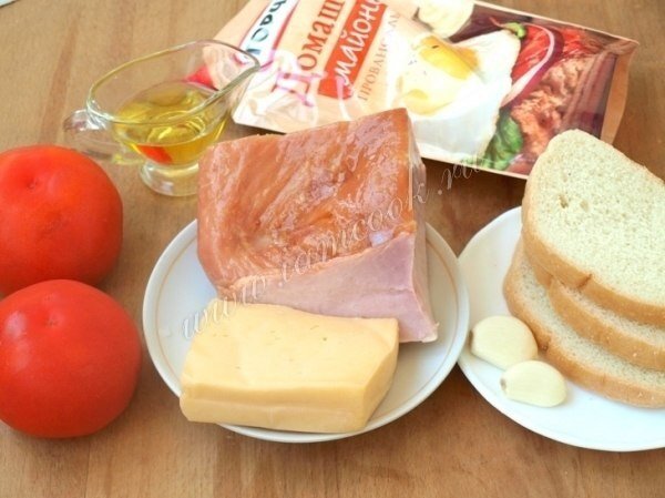 Ингредиенты для салата 
