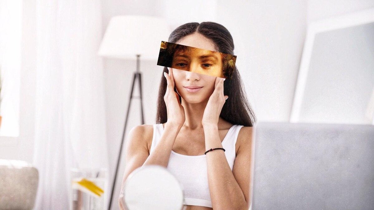 деликатная зона - кожа вокруг глаз