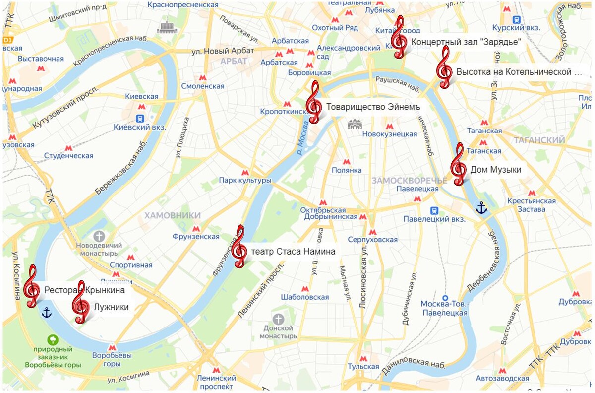 Москворецкие мелодии