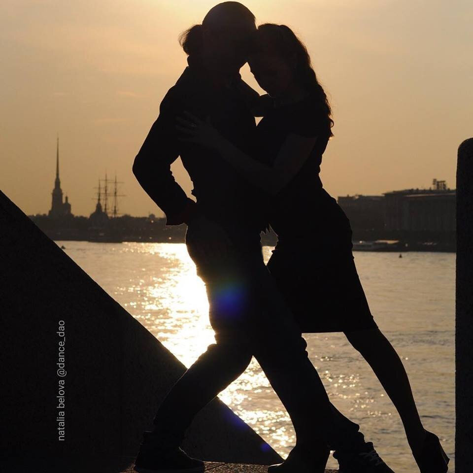 Евгения Рудашевская и Сергей Сиротюк, преподаватели аргентинского танго