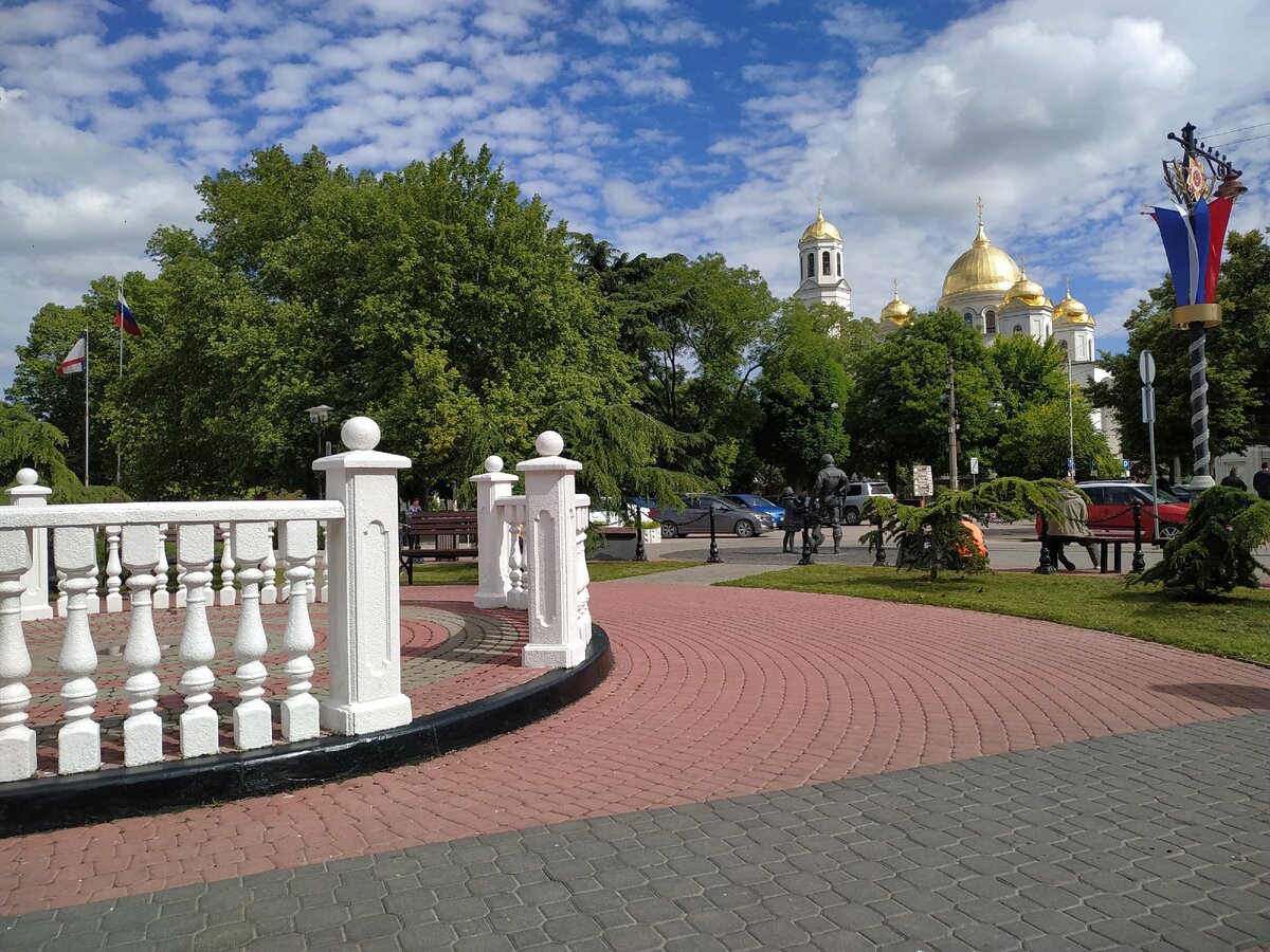 В центре Симферополя