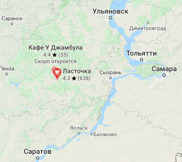 "Ласточка" в Кузнецке - большой придорожный комплекс для отдыха водителей