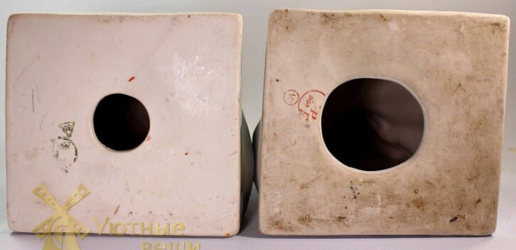 Плоское дно, клеймо.