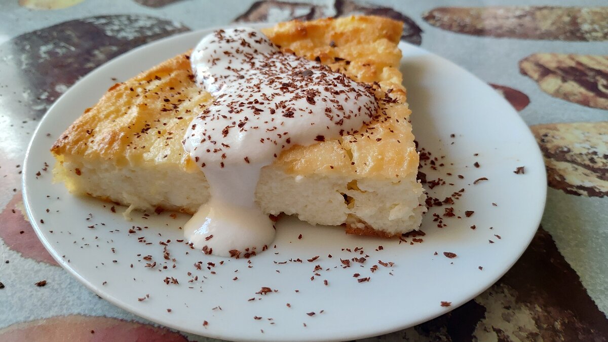 Запеканка со сметанкой