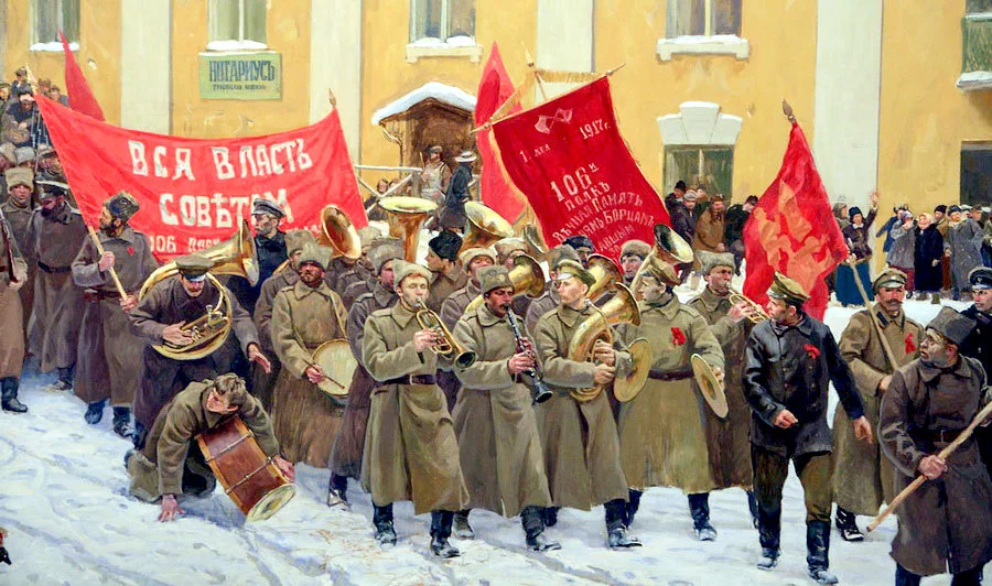 Историческое значение Октябрьской революции (до 1927 г. даже большевики называли ее госпереворотом !
