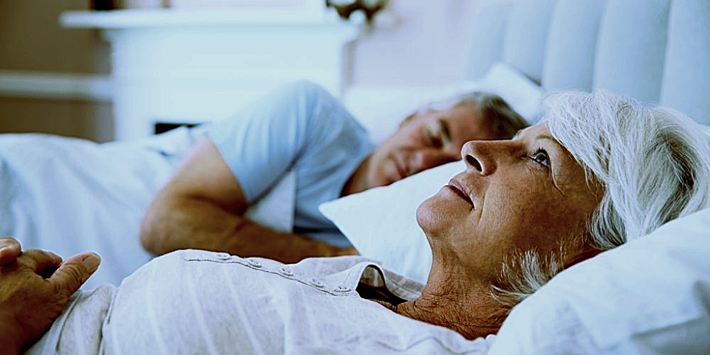 Бессонница у пожилых.