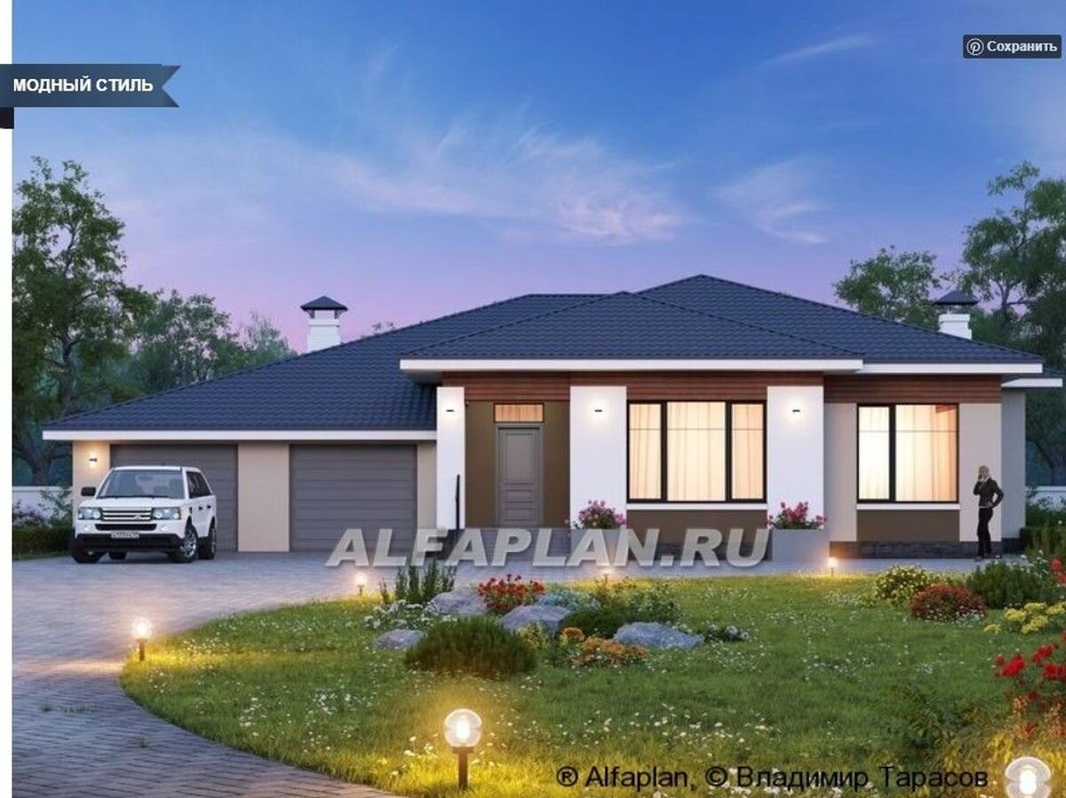 Проект дома 324Е "Калипсо", © Владимир Тарасов 