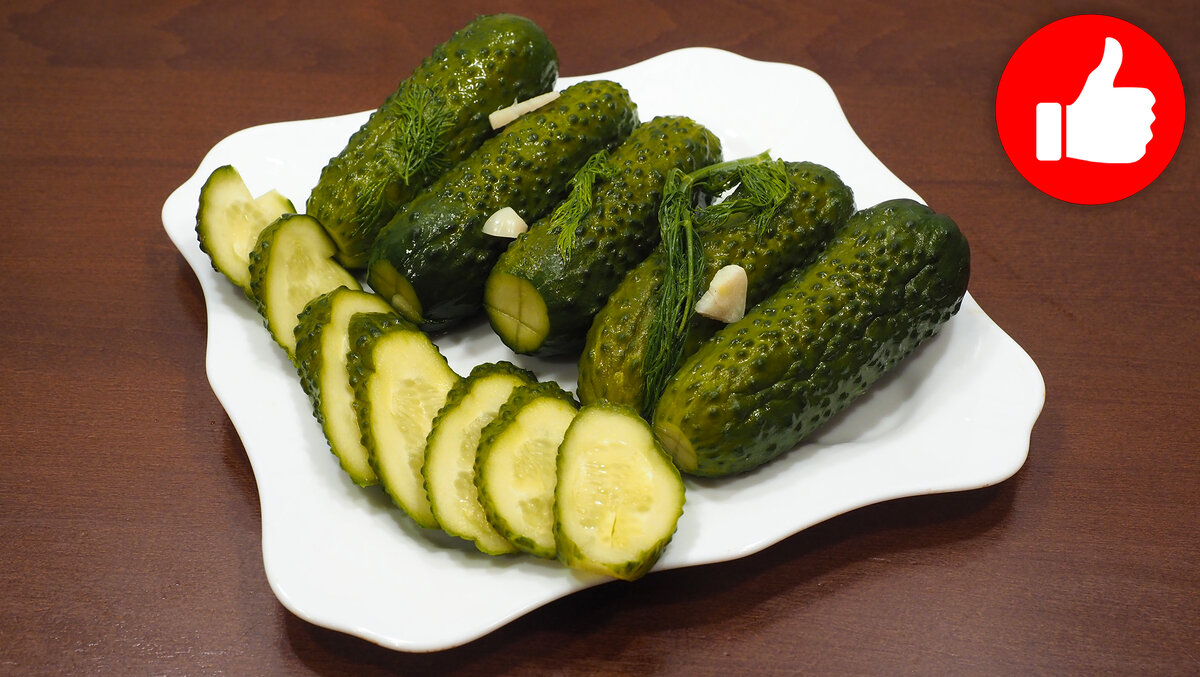 Рецепт малосольных огурцов