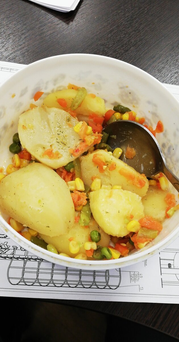 Жареная картошка та ещё засада 😂🙈