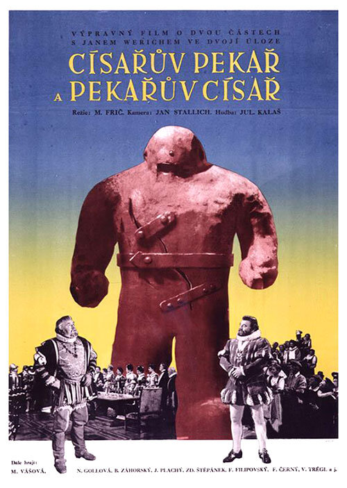 Кстати, о Големе. В фильме 1951 года «Пекарь императора — Император пекарей» император Рудольф II пытается найти и возродить Голема. Когда же это удается придворному пекарю - с помощью Голема они совершают революцию!