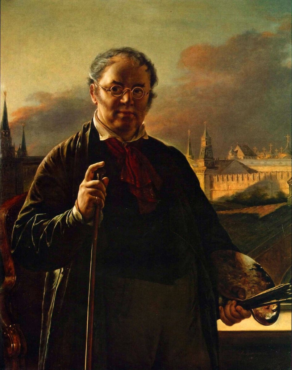 Тропинин В.А. "Автопортрет"