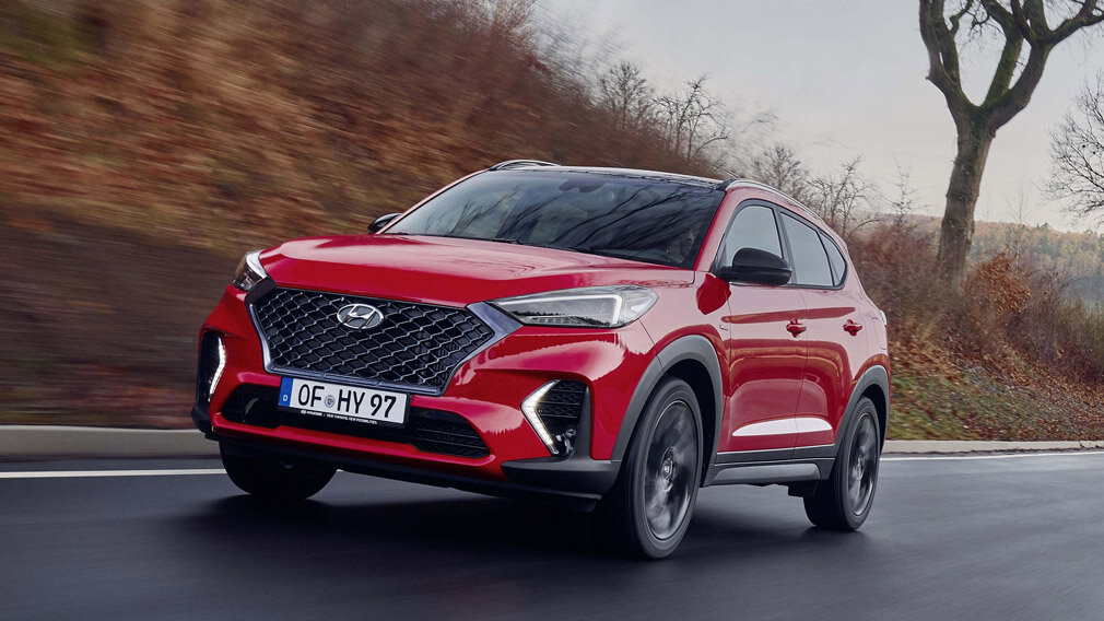 Hyundai Tucson N Line актуального поколения