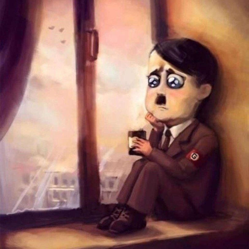 Шутя о Гитлере