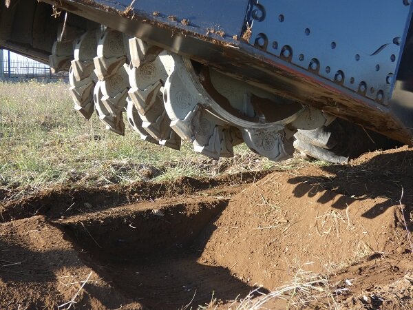 Ротор с зубьями для работы в почве на глубину