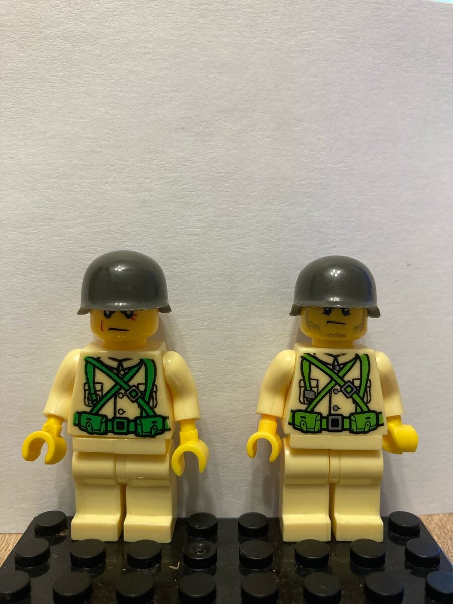 Lego солдаты