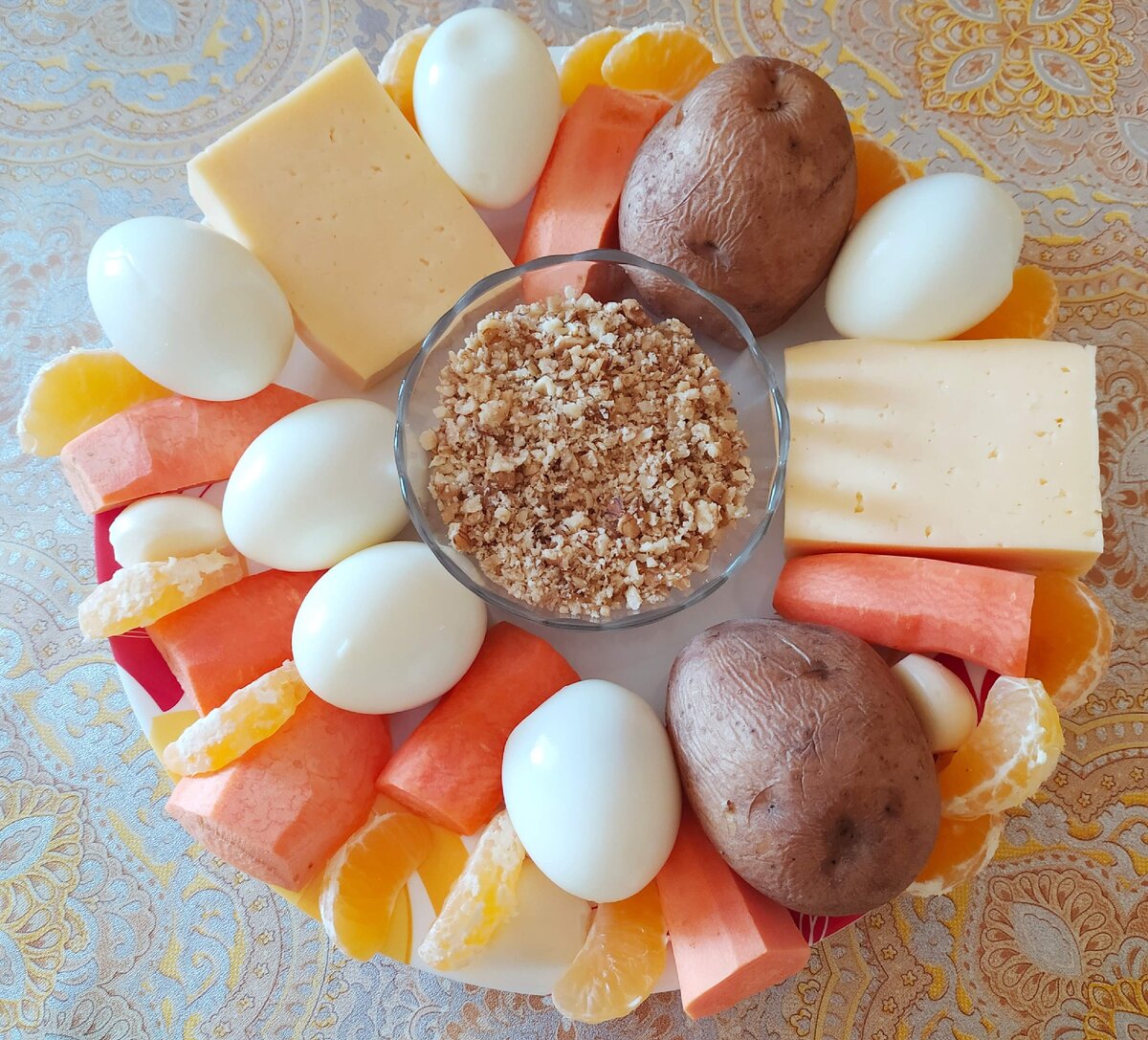 Продукты для салата "НЕВЕСТА"