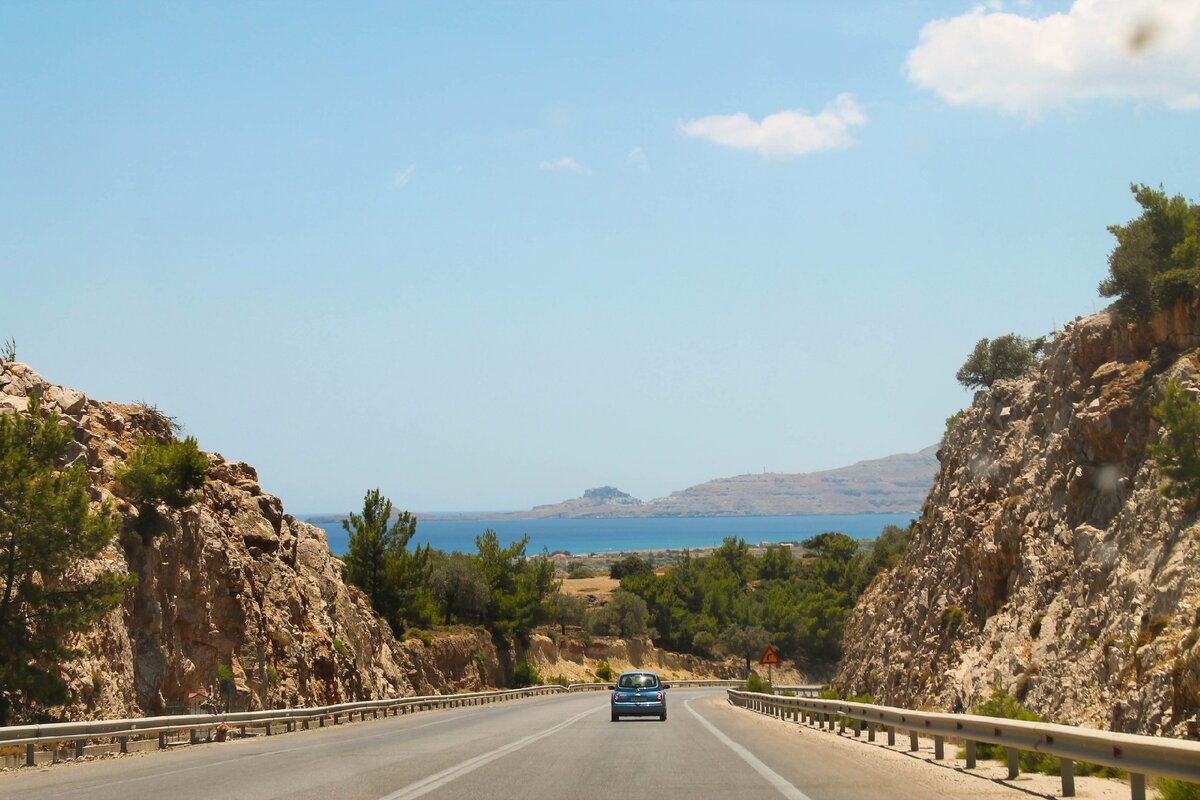 Вид с горы на Средиземное море https://www.instagram.com/denis84sk/