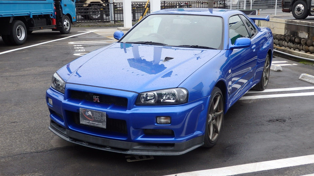 На фото — Nissan Skyline GT-R (BNR34) ’1999–2002