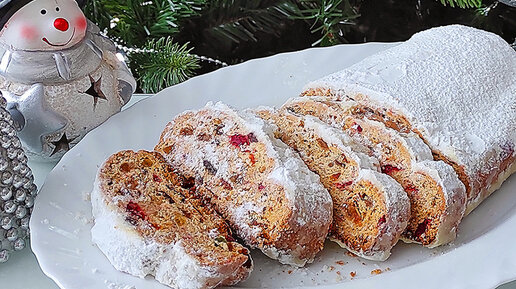 Рождественский ШТОЛЛЕН ❄️Творожный Штоллен❄️ Curd Stollen