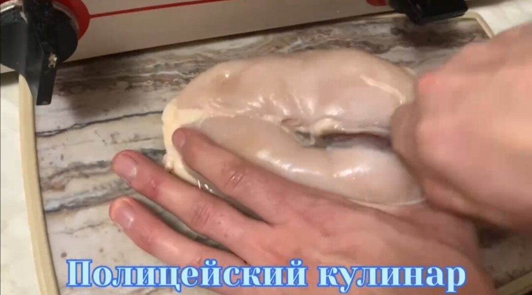 Это я режу грудку