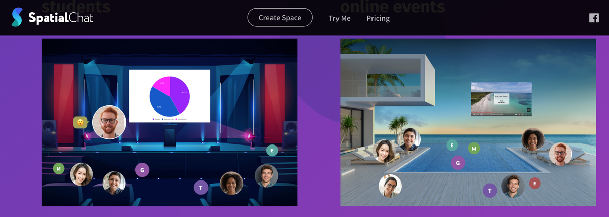 Рис.1 SpatialChat