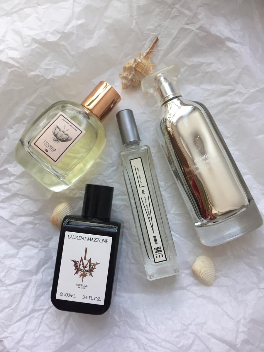 Sylvaine Delacourte Dovana, LM Aldheyx, Serge Lutens Lainе de Verre, Narciso Rodriguez Essence Eau de Musc из коллекции Парфюм дня