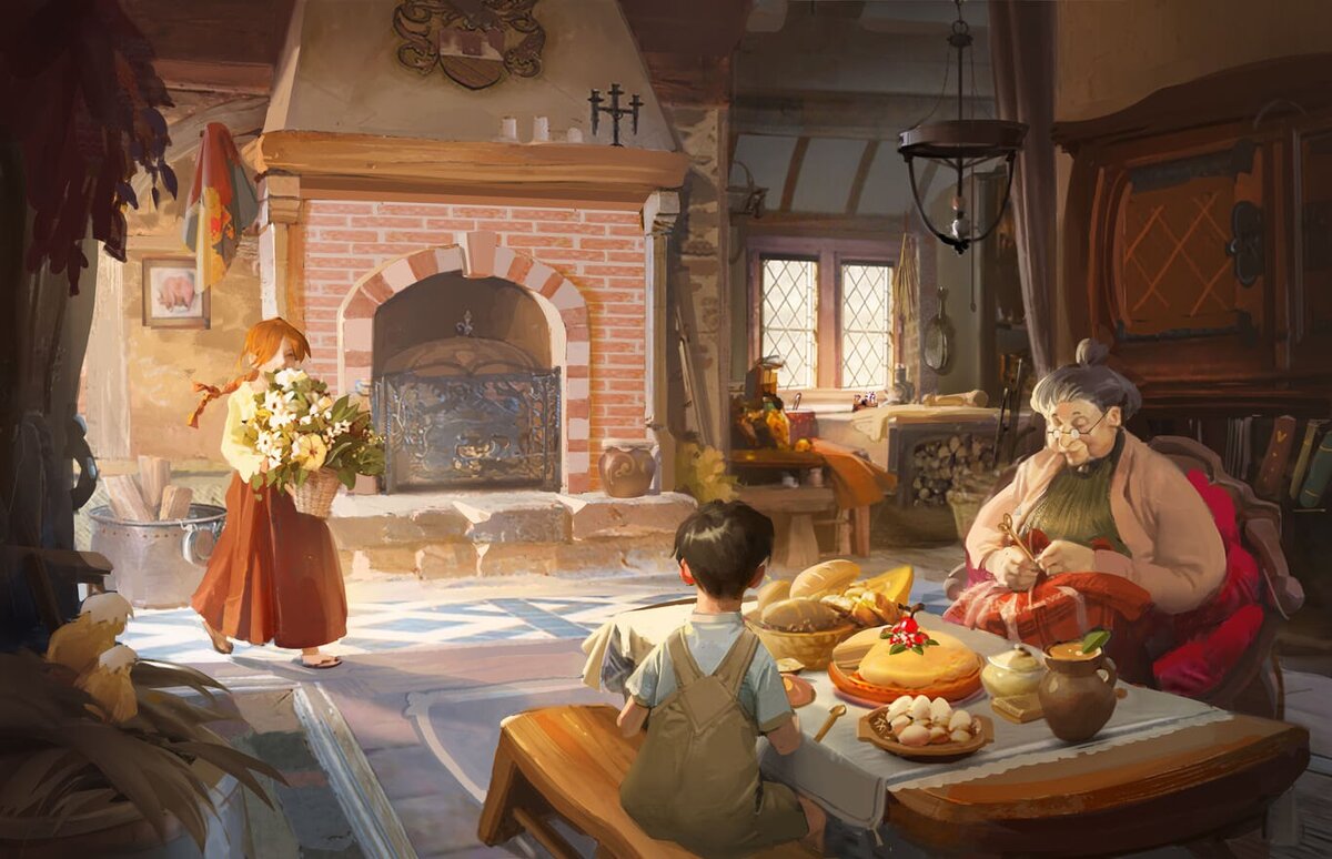 Первые главы я читала примерно так: «Угадай, в кого вселилась бабуля». Фото с cgsociety.org