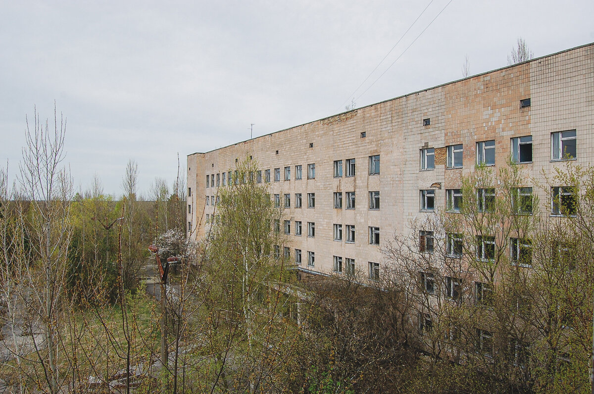 Заброшенные больницы города-призрака Припяти