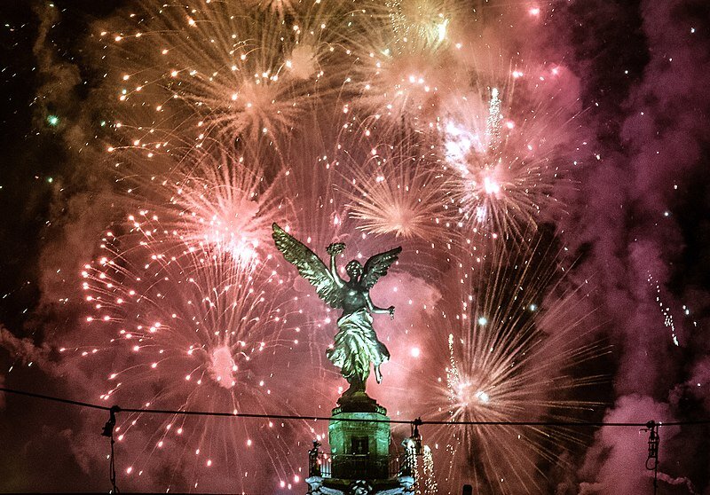New Year (2013) in Mexico/ Новый 2013 год в Мехико