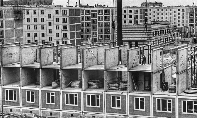Советская девятиэтажка 
