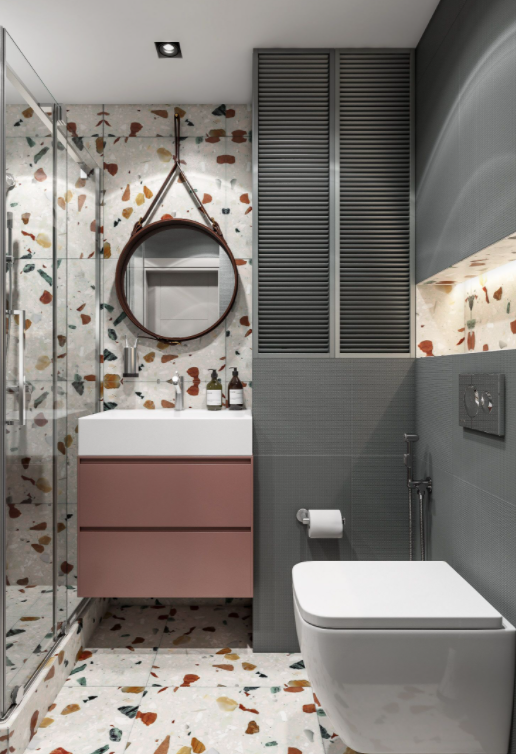Основные тренды 2021 в дизайне плитки для ванных комнат.