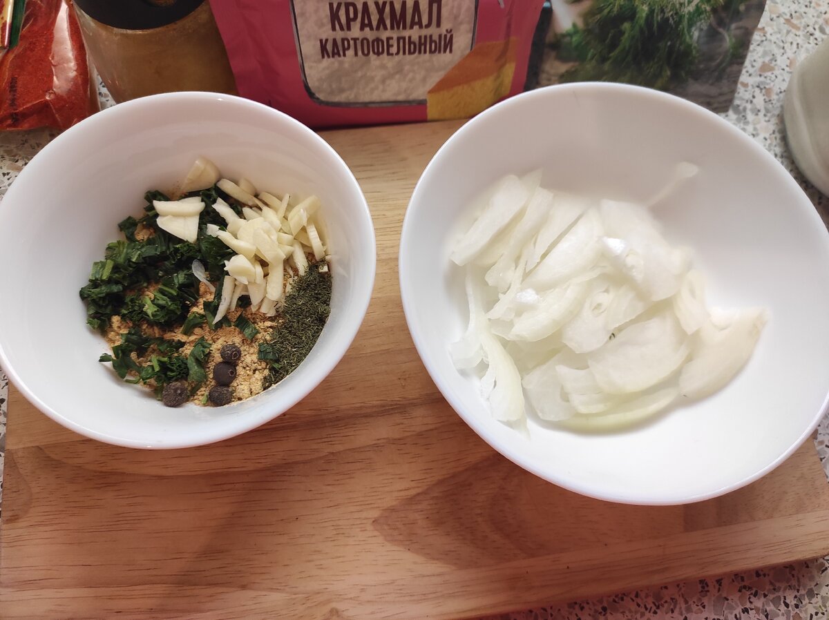 готовим зелень и специи