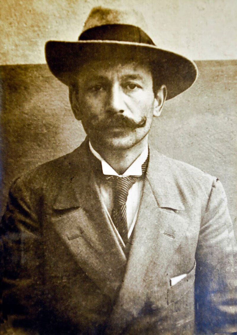 Портрет Винченцо Перуджи, около 1910-х годов.