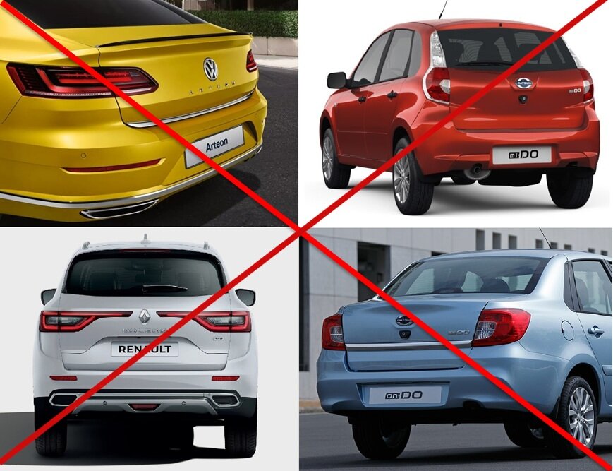 Эти модели уже не вернуть (коллаж на основе фото производителей)