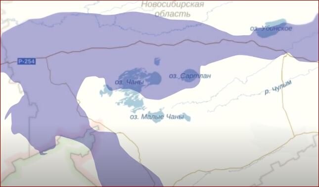 Карта озеро чаны новосибирской области