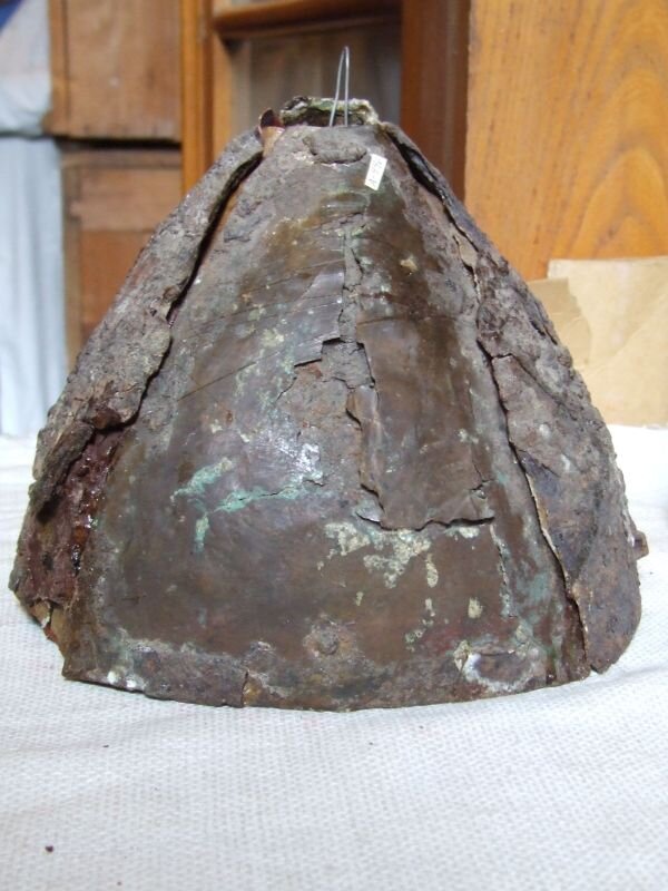 В таком виде шлем сохранился сегодня.