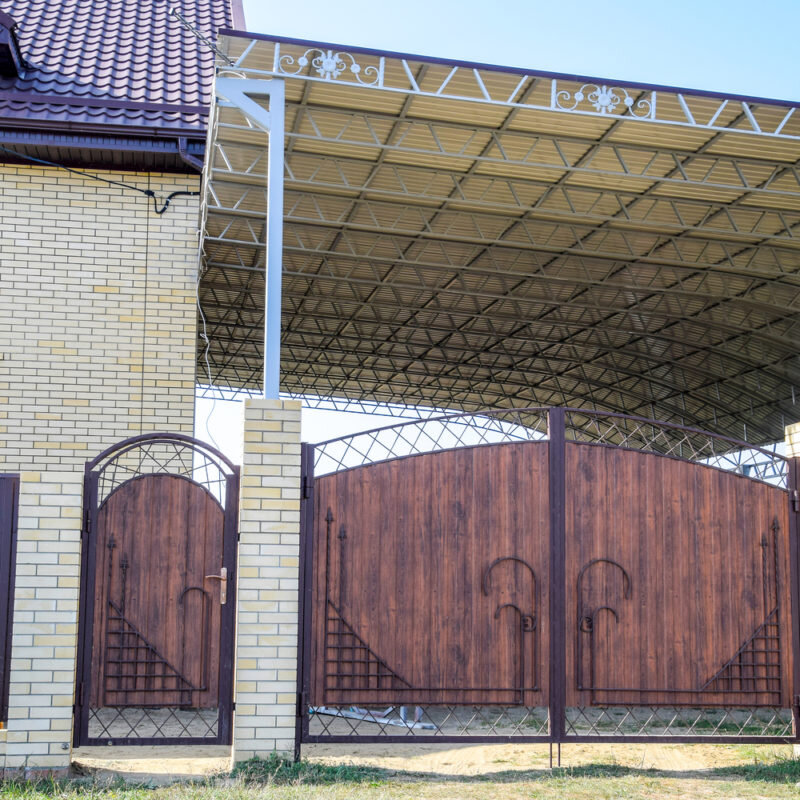 Навес. Иллюстрация для статьи используется по стандартной лицензии ©ofazende.com