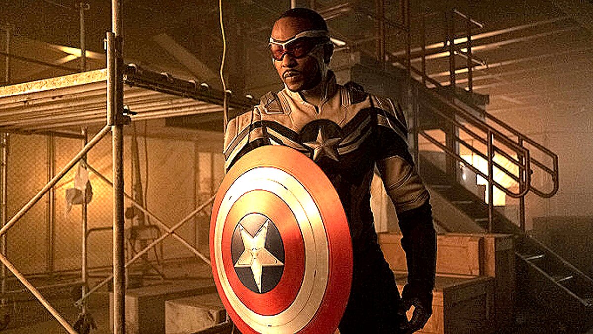 Энтони Маки в роли Капитана Америки. Фото из открытых источников 