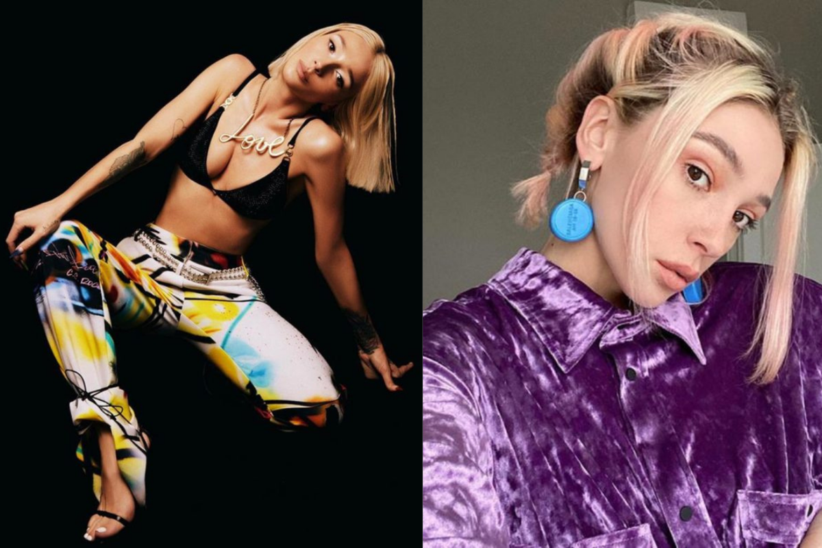 Подвеска Lanvin, серьги Balenciaga