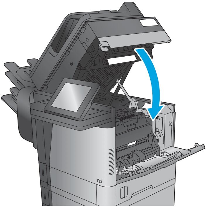 Устройство подачи документов. M630 замятие. Ricoh 3710 внутреннее замятие.