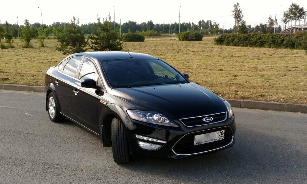 Ford Mondeo 4 Рестайлинг черный