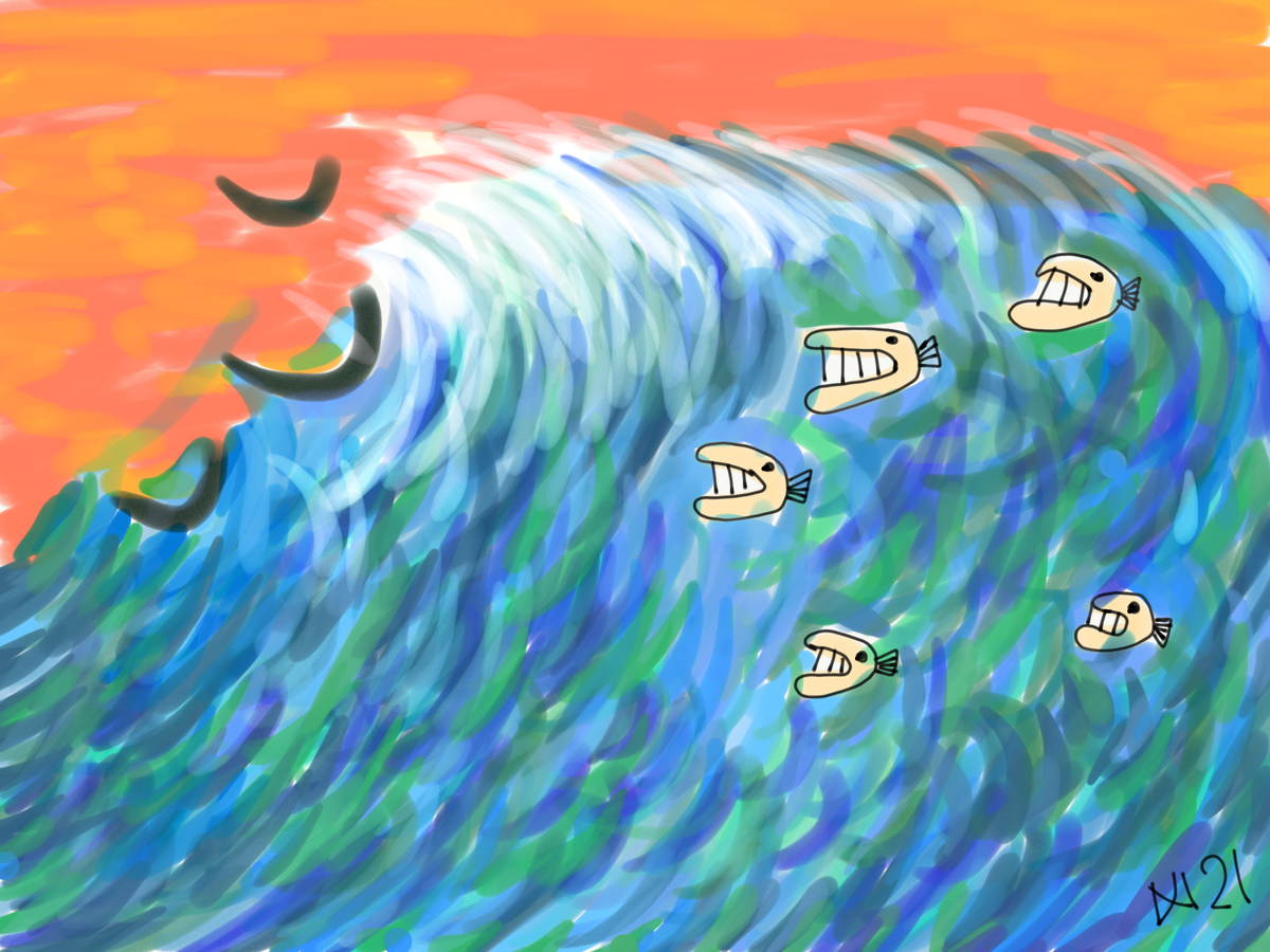 Птицы и рыбы