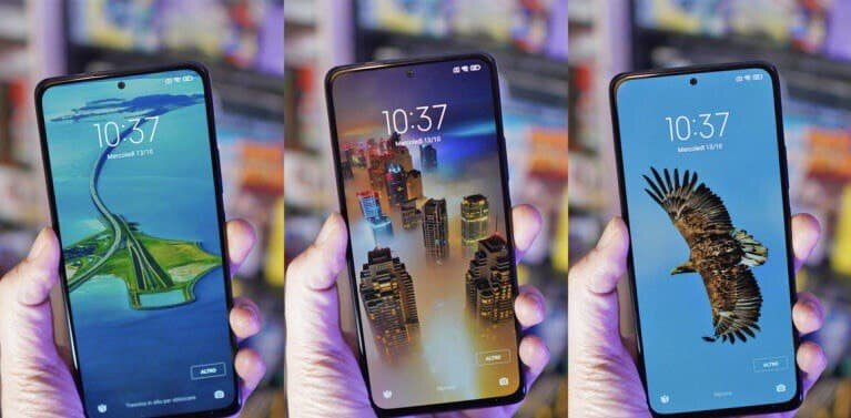 С помощью меняющихся обоев можно добавить экрану блокировки изюминку. Фото: gizchina.it